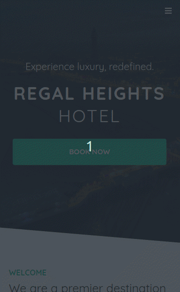 Regal Heights Hotel Website